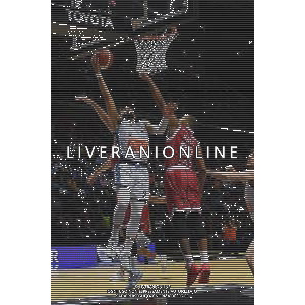 Torino 18.02.2024 Inalpi Arena EA7 Emporio Armani Milano vs Generazione Vincente Napoli Basket Final Eight Coppa Italia 2024 Finale Nella foto: tyler ennis ©Viganti/AGENZIA ALDO LIVERANI SAS