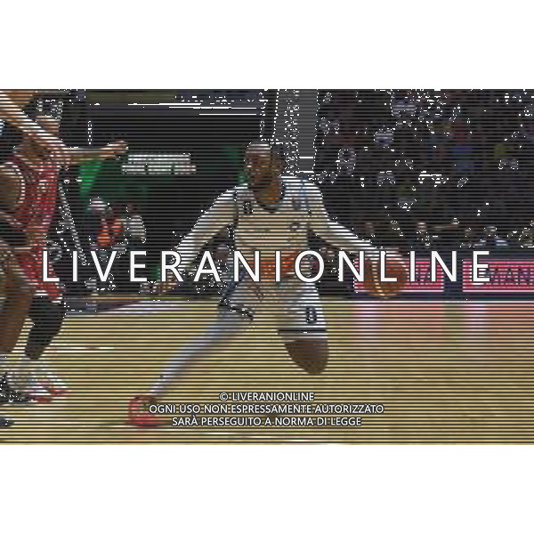 Torino 18.02.2024 Inalpi Arena EA7 Emporio Armani Milano vs Generazione Vincente Napoli Basket Final Eight Coppa Italia 2024 Finale Nella foto: jacob pullen ©Viganti/AGENZIA ALDO LIVERANI SAS