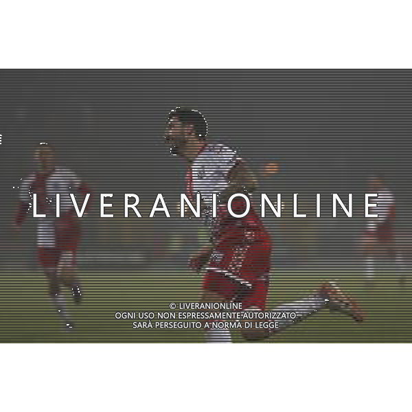 ZCP - 18/02/2024 LEGA PRO Rimini vs Pontedera Campionato di Calcio Serie C girone B - nella foto: Esultanza Morra Claudio(Rimini fc) dopo il goal\es ©Claudio Zamagni/Agenzia Aldo Liverani /AGENZIA ALDO LIVERANI SAS