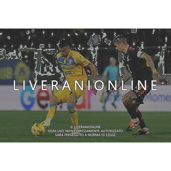 Frosinone vs Roma - Campionato Serie A TIM - 25 giornata - Stadio B.Stirpe - Frosinone 18-02-2024 nella foto Reinier e Mancini foto federico gaetano-ag aldo liverani sas