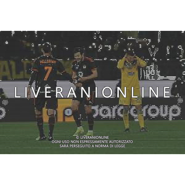 Frosinone vs Roma - Campionato Serie A TIM - 25 giornata - Stadio B.Stirpe - Frosinone 18-02-2024 nella foto Esultanza Azmoun foto federico gaetano-ag aldo liverani sas