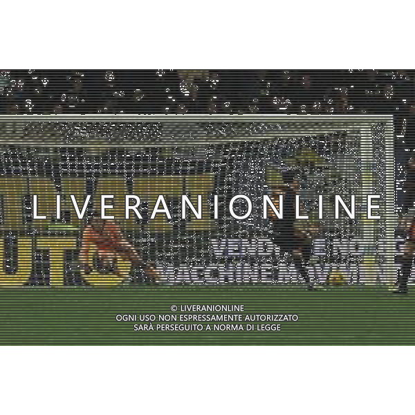 Frosinone vs Roma - Campionato Serie A TIM - 25 giornata - Stadio B.Stirpe - Frosinone 18-02-2024 nella foto Rigore Paredes foto federico gaetano-ag aldo liverani sas