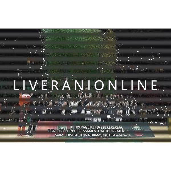 Torino 18.02.2024 Inalpi Arena EA7 Emporio Armani Milano vs Generazione Vincente Napoli Basket Final Eight Coppa Italia 2024 Finale Nella foto: Il napoli vince la coppa italia di basket ©Viganti/AGENZIA ALDO LIVERANI SAS