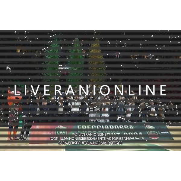 Torino 18.02.2024 Inalpi Arena EA7 Emporio Armani Milano vs Generazione Vincente Napoli Basket Final Eight Coppa Italia 2024 Finale Nella foto: Il napoli vince la coppa italia di basket ©Viganti/AGENZIA ALDO LIVERANI SAS