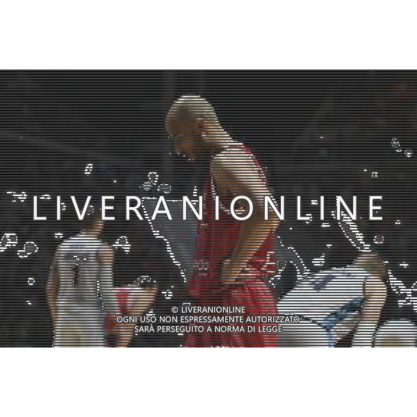 Torino 18.02.2024 Inalpi Arena EA7 Emporio Armani Milano vs Generazione Vincente Napoli Basket Final Eight Coppa Italia 2024 Finale Nella foto: delusione shavon shields ©Viganti/AGENZIA ALDO LIVERANI SAS