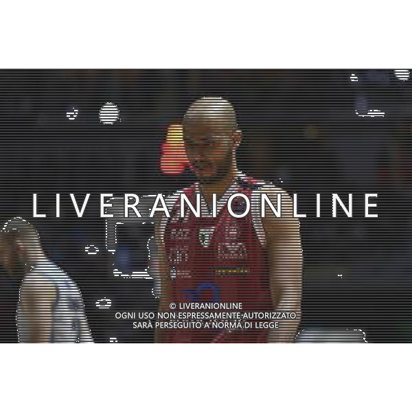 Torino 18.02.2024 Inalpi Arena EA7 Emporio Armani Milano vs Generazione Vincente Napoli Basket Final Eight Coppa Italia 2024 Finale Nella foto: delusione shavon shields ©Viganti/AGENZIA ALDO LIVERANI SAS