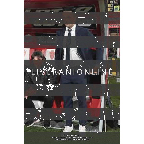 Monza vs Milan nella foto Raffaele Palladino allenatore Monza Monza 18-02-2024 U-Power Stadium Campionato Serie A TIM - 25a giornata foto Roberto Garavaglia/Agenzia Aldo Liverani sas