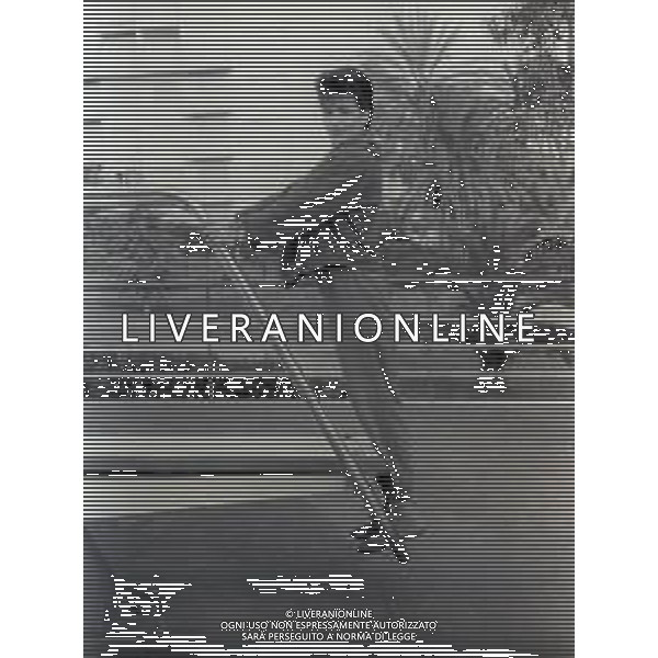 NEG-RETROSPETTIVA DONATELLA MILANI CANTANTE NELLA FOTO DONATELLA MILANI A SANREMO NELL\'ANNO 1984 AG ALDO LIVERANI SAS