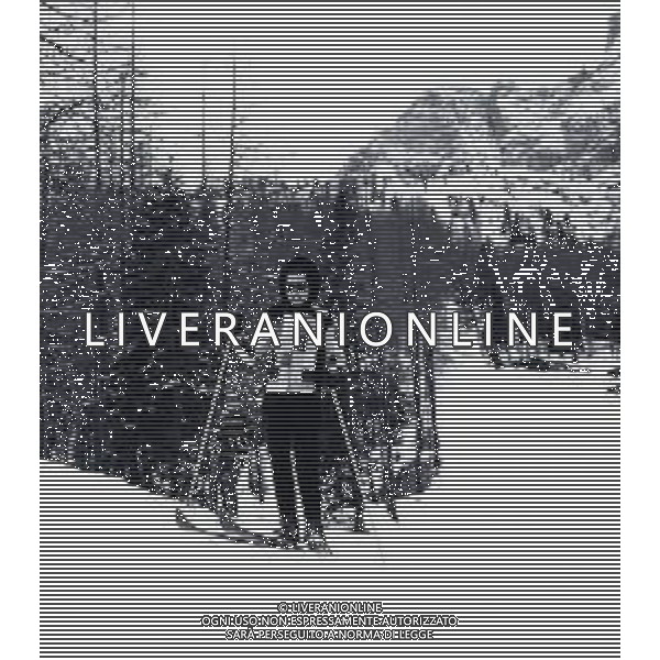 IRA VON FURSTENBERG A CORTINA 1965 archivio Giovanni Liverani/Ag.Aldo Liverani