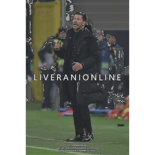 Inter vs Atletico Madrid nella foto Diego Pablo Simeone allenatore Atletico Madrid Milano 20-02-2024 Stadio Giuseppe Meazza - San Siro UEFA Champions League - ottavi di finale gara di andata foto Roberto Garavaglia/Agenzia Aldo Liverani sas/AGENZIA ALDO LIVERANI SAS