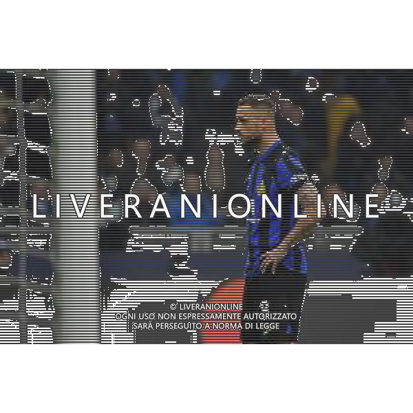 Inter vs Atletico Madrid nella foto Marko Arnautovic (Inter) delusione dopo occasione da gol fallita Milano 20-02-2024 Stadio Giuseppe Meazza - San Siro UEFA Champions League - ottavi di finale gara di andata foto Roberto Garavaglia/Agenzia Aldo Liverani sas/AGENZIA ALDO LIVERANI SAS