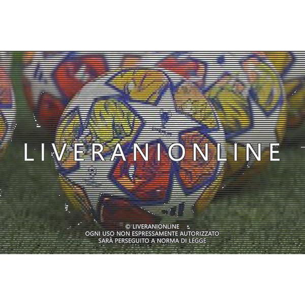 Inter vs Atletico Madrid nella foto il pallone ufficiale delle gara ad eliminazione diretta della UEFA Champions League 2023-2024 Milano 20-02-2024 Stadio Giuseppe Meazza - San Siro UEFA Champions League - ottavi di finale gara di andata foto Roberto Garavaglia/Agenzia Aldo Liverani sas