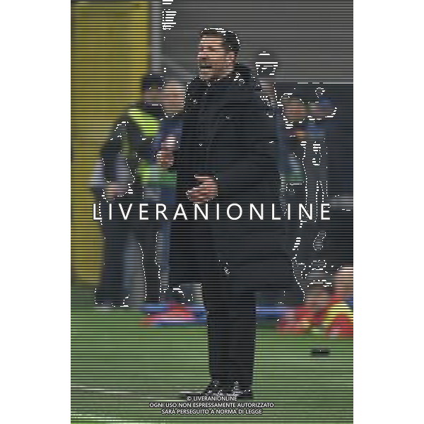 Inter vs Atletico Madrid nella foto Diego Pablo Simeone allenatore Atletico Madrid Milano 20-02-2024 Stadio Giuseppe Meazza - San Siro UEFA Champions League - ottavi di finale gara di andata foto Roberto Garavaglia/Agenzia Aldo Liverani sas