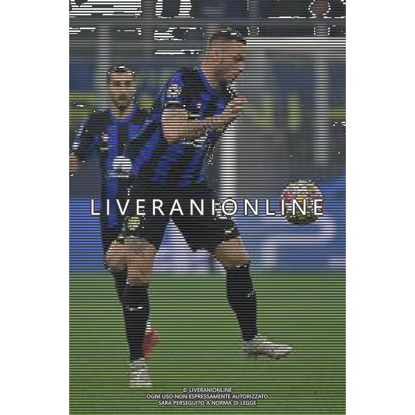 Inter vs Atletico Madrid nella foto Marko Arnautovic (Inter) Milano 20-02-2024 Stadio Giuseppe Meazza - San Siro UEFA Champions League - ottavi di finale gara di andata foto Roberto Garavaglia/Agenzia Aldo Liverani sas