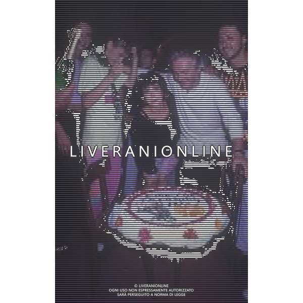 DIAP-RETROSPETTIVA GINO LANDI REGISTA NELLA FOTO GINO LANDI NELL\'ANNO 1988 COMPLEANNO 56 ANNI AG ALDO LIVERANI SAS
