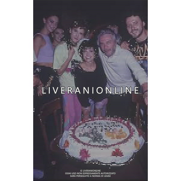 DIAP-RETROSPETTIVA GINO LANDI REGISTA NELLA FOTO GINO LANDI NELL\'ANNO 1988 COMPLEANNO 56 ANNI AG ALDO LIVERANI SAS