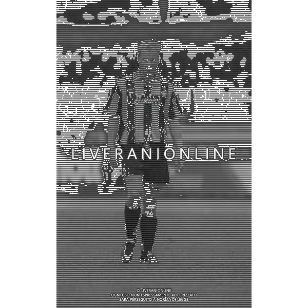 NEG-RETROSPETTIVA DENNIS BERGKAMP CALCIATORE NELLA FOTO DENNIS BERGKAMP CON WIM JONK NELL\'ANNO 1993 AG ALDO LIVERANI SAS 
