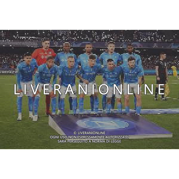 NAPOLI - BARCELLONA Ottavi Andata Champions League 21.02.2023 nella foto: formazione Squadra Napoli ©MOSCA/AGENZIA ALDO LIVERANI SAS