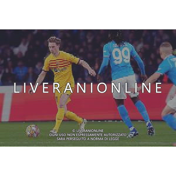 NAPOLI - BARCELLONA Ottavi Andata Champions League 21.02.2023 nella foto: Frenkie de Jong ©MOSCA/AGENZIA ALDO LIVERANI SAS