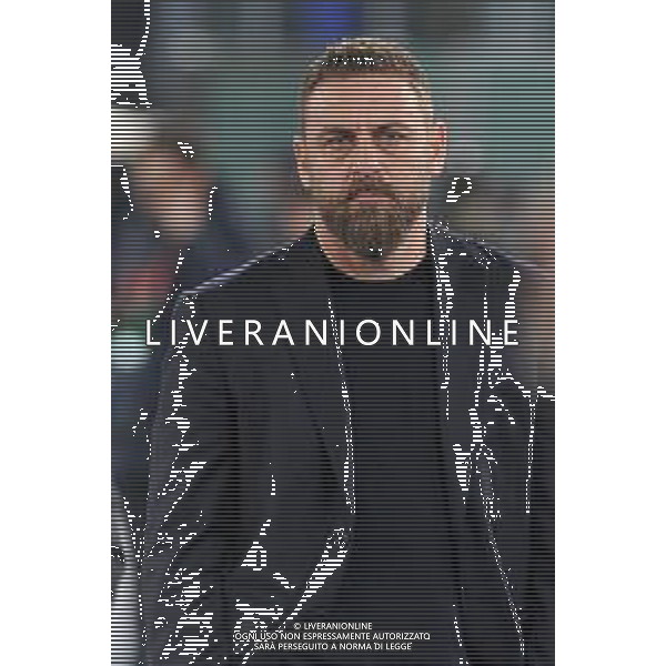 Roma vs Feyenoord - Europa League - Play Off - Stadio Olimpico - Roma 22-02-2024 nella foto Daniele De Rossi ©Federico Gaetano/AGENZIA ALDO LIVERANI SAS