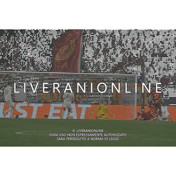 Roma vs Feyenoord - Europa League - Play Off - Stadio Olimpico - Roma 22-02-2024 nella foto Gol Gimenez ©Federico Gaetano/AGENZIA ALDO LIVERANI SAS