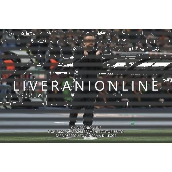 Roma vs Feyenoord - Europa League - Play Off - Stadio Olimpico - Roma 22-02-2024 nella foto Daniele De Rossi ©Federico Gaetano/AGENZIA ALDO LIVERANI SAS