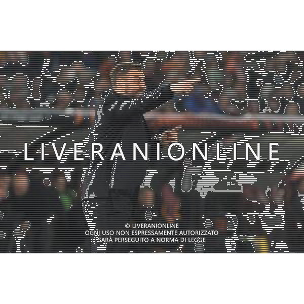 Roma vs Feyenoord - Europa League - Play Off - Stadio Olimpico - Roma 22-02-2024 nella foto Daniele De Rossi ©Federico Gaetano/AGENZIA ALDO LIVERANI SAS