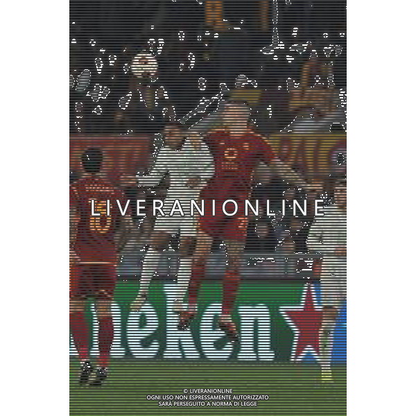 Roma vs Feyenoord - Europa League - Play Off - Stadio Olimpico - Roma 22-02-2024 nella foto Mancini e Paixao ©Federico Gaetano/AGENZIA ALDO LIVERANI SAS