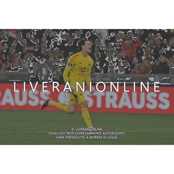 Roma vs Feyenoord - Europa League - Play Off - Stadio Olimpico - Roma 22-02-2024 nella foto Esultanza finale Svilar ©Federico Gaetano/AGENZIA ALDO LIVERANI SAS