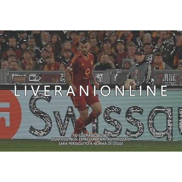 Roma vs Feyenoord - Europa League - Play Off - Stadio Olimpico - Roma 22-02-2024 nella foto Leonardo Spinazzola FOTO FEDERICO GAETANO-AG ALDO LIVERANI SAS