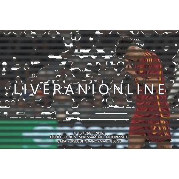 Roma vs Feyenoord - Europa League - Play Off - Stadio Olimpico - Roma 22-02-2024 nella foto Paulo Dybala FOTO FEDERICO GAETANO-AG ALDO LIVERANI SAS