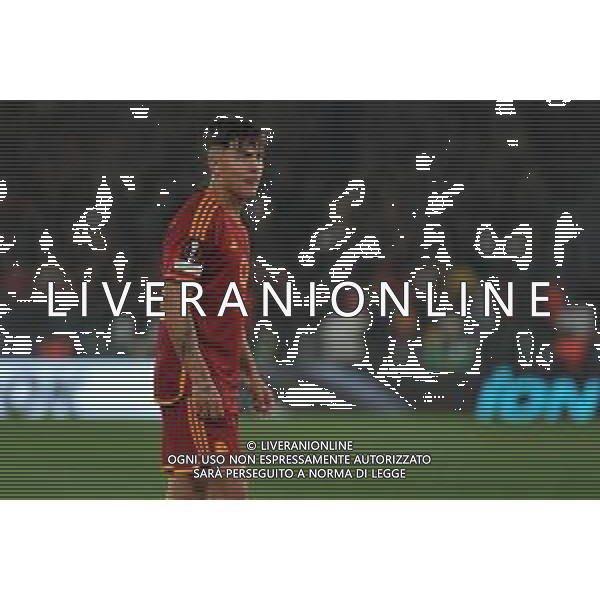 Roma vs Feyenoord - Europa League - Play Off - Stadio Olimpico - Roma 22-02-2024 nella foto Paulo Dybala FOTO FEDERICO GAETANO-AG ALDO LIVERANI SAS