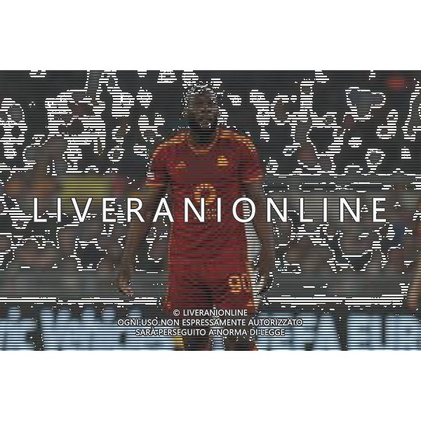 Roma vs Feyenoord - Europa League - Play Off - Stadio Olimpico - Roma 22-02-2024 nella foto Romelu Lukaku FOTO FEDERICO GAETANO-AG ALDO LIVERANI SAS