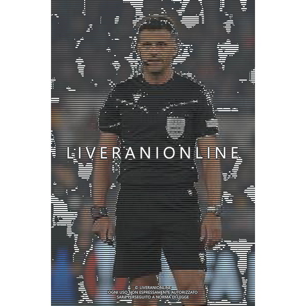 Roma vs Feyenoord - Europa League - Play Off - Stadio Olimpico - Roma 22-02-2024 nella foto Santiago Gil Manzano FOTO FEDERICO GAETANO-AG ALDO LIVERANI SAS