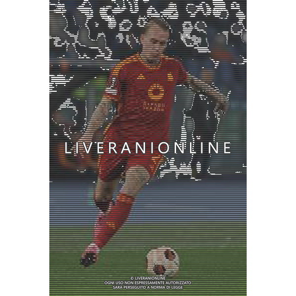 Roma vs Feyenoord - Europa League - Play Off - Stadio Olimpico - Roma 22-02-2024 nella foto Rick Karsdorp FOTO FEDERICO GAETANO-AG ALDO LIVERANI SAS