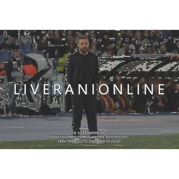 Roma vs Feyenoord - Europa League - Play Off - Stadio Olimpico - Roma 22-02-2024 nella foto Daniele De Rossi FOTO FEDERICO GAETANO-AG ALDO LIVERANI SAS