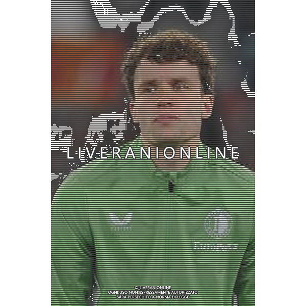 Roma vs Feyenoord - Europa League - Play Off - Stadio Olimpico - Roma 22-02-2024 nella foto Mats Wieffer FOTO FEDERICO GAETANO-AG ALDO LIVERANI SAS