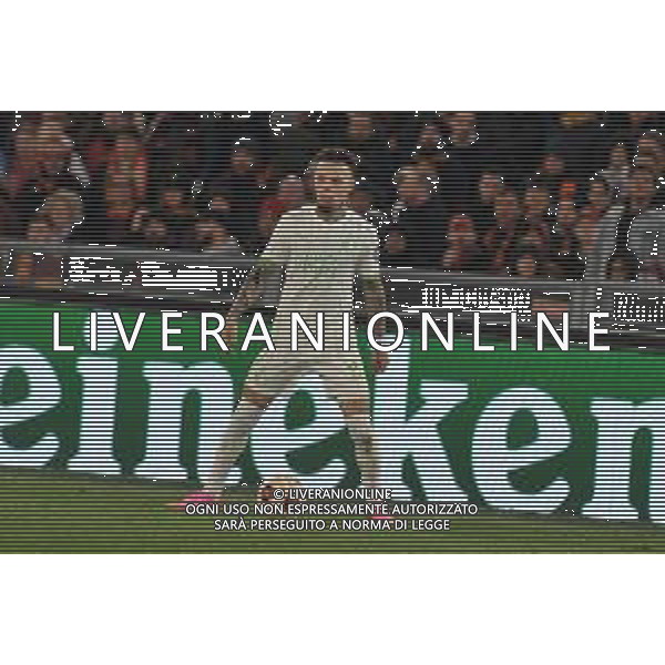 Roma vs Feyenoord - Europa League - Play Off - Stadio Olimpico - Roma 22-02-2024 nella foto Quilindschy Hartman FOTO FEDERICO GAETANO-AG ALDO LIVERANI SAS