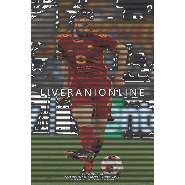 Roma vs Feyenoord - Europa League - Play Off - Stadio Olimpico - Roma 22-02-2024 nella foto Bryan Cristante FOTO FEDERICO GAETANO-AG ALDO LIVERANI SAS