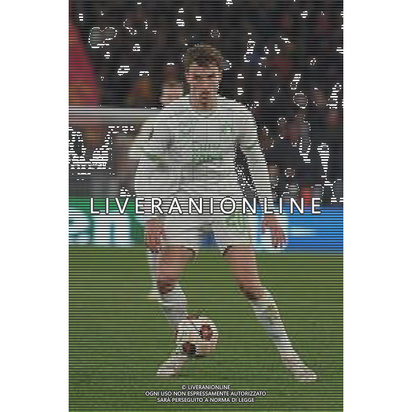 Roma vs Feyenoord - Europa League - Play Off - Stadio Olimpico - Roma 22-02-2024 nella foto Mats Wieffer FOTO FEDERICO GAETANO-AG ALDO LIVERANI SAS