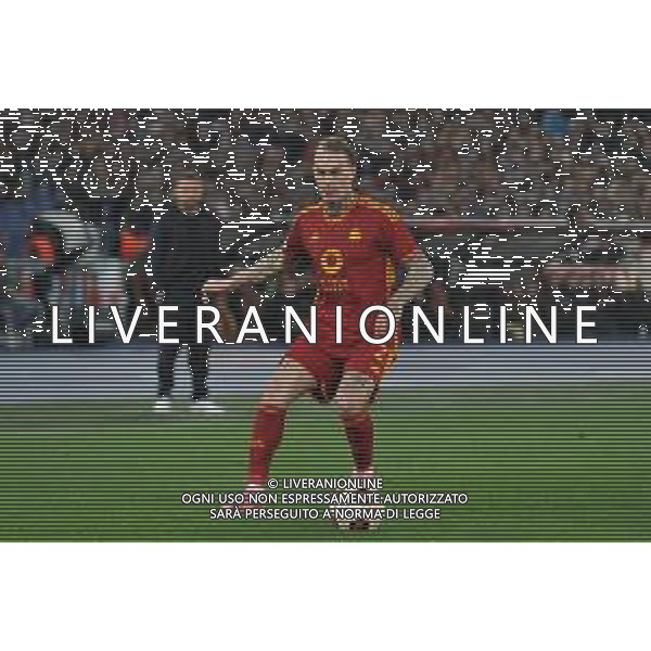 Roma vs Feyenoord - Europa League - Play Off - Stadio Olimpico - Roma 22-02-2024 nella foto Rick Karsdorp FOTO FEDERICO GAETANO-AG ALDO LIVERANI SAS