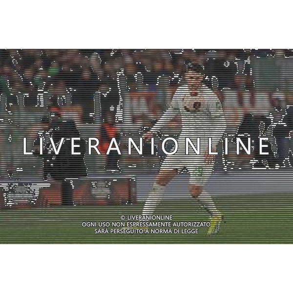 Roma vs Feyenoord - Europa League - Play Off - Stadio Olimpico - Roma 22-02-2024 nella foto Santiago Gimenez FOTO FEDERICO GAETANO-AG ALDO LIVERANI SAS