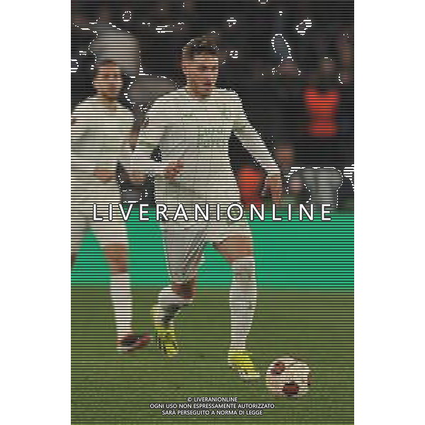 Roma vs Feyenoord - Europa League - Play Off - Stadio Olimpico - Roma 22-02-2024 nella foto Santiago Gimenez FOTO FEDERICO GAETANO-AG ALDO LIVERANI SAS