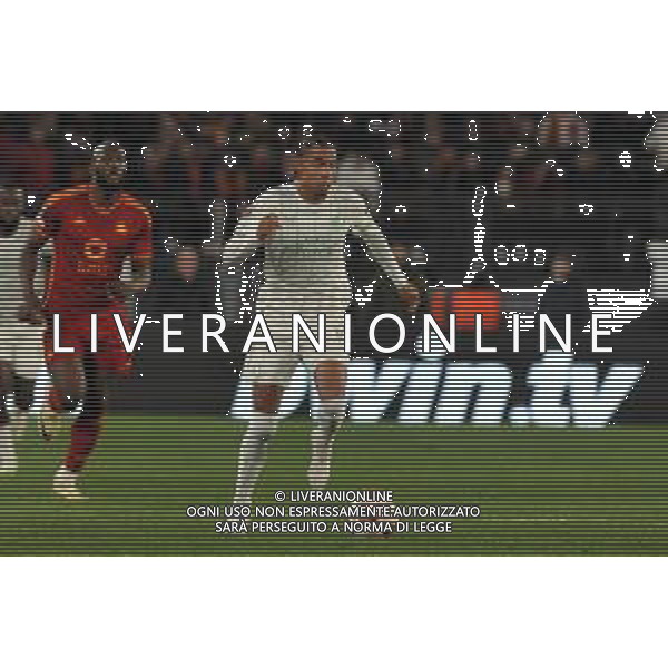 Roma vs Feyenoord - Europa League - Play Off - Stadio Olimpico - Roma 22-02-2024 nella foto Calvin Stengs FOTO FEDERICO GAETANO-AG ALDO LIVERANI SAS