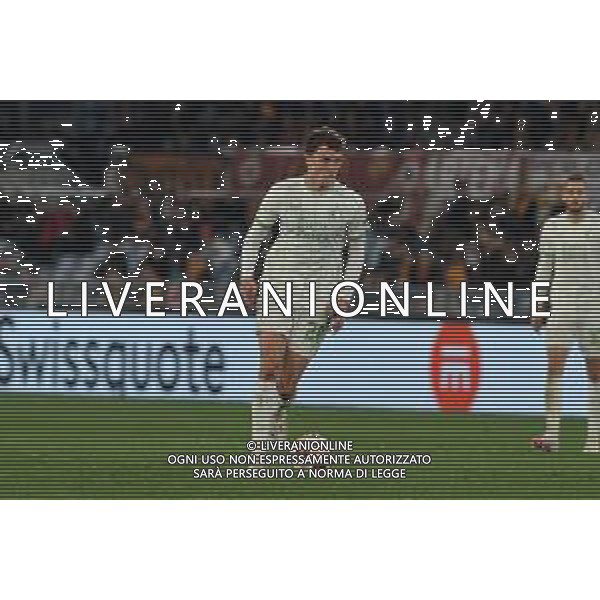 Roma vs Feyenoord - Europa League - Play Off - Stadio Olimpico - Roma 22-02-2024 nella foto Mats Wieffer FOTO FEDERICO GAETANO-AG ALDO LIVERANI SAS