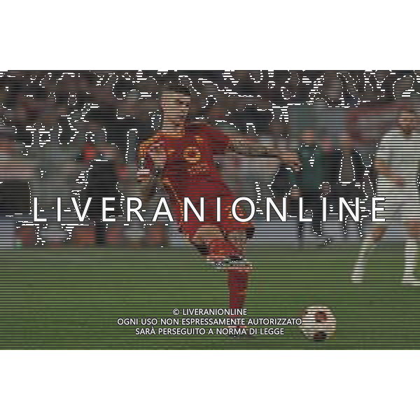 Roma vs Feyenoord - Europa League - Play Off - Stadio Olimpico - Roma 22-02-2024 nella foto Gianluca Mancini FOTO FEDERICO GAETANO-AG ALDO LIVERANI SAS