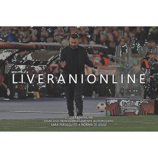 Roma vs Feyenoord - Europa League - Play Off - Stadio Olimpico - Roma 22-02-2024 nella foto Daniele De Rossi FOTO FEDERICO GAETANO-AG ALDO LIVERANI SAS