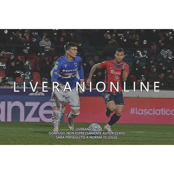 Serie B 2023 Stadio San Vito-Marulla Cosenza vs Sampdoria Nella foto: Filip Stankovic e Gennaro Tutino ©Andrea Rosito/AGENZIA ALDO LIVERANI SAS