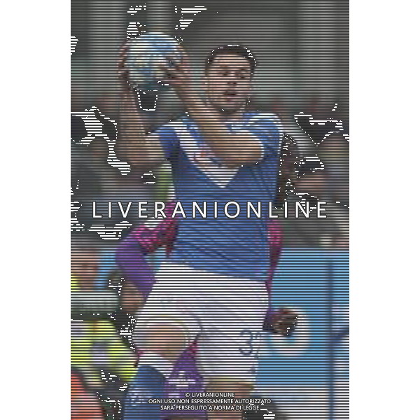 Andrea Papetti of Brescia FC during Brescia FC vs AC Reggiana, 26° Serie BKT 2023-24 game at Mario Rigamonti stadium in Brescia, Italy, on February 24, 2024. (Photo by Davide Casentini) /AGENZIA ALDO LIVERANI SAS -BRESCIA - REGGIANA 26a Giornata Campionato Calcio Serie BKT 24.02.2024.