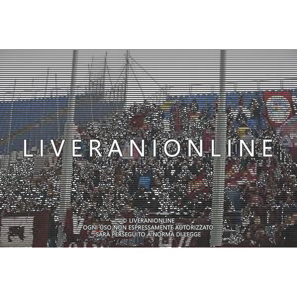 Reggiani fans during Brescia FC vs AC Reggiana, 26° Serie BKT 2023-24 game at Mario Rigamonti stadium in Brescia, Italy, on February 24, 2024. (Photo by Davide Casentini) /AGENZIA ALDO LIVERANI SAS -BRESCIA - REGGIANA 26a Giornata Campionato Calcio Serie BKT 24.02.2024.